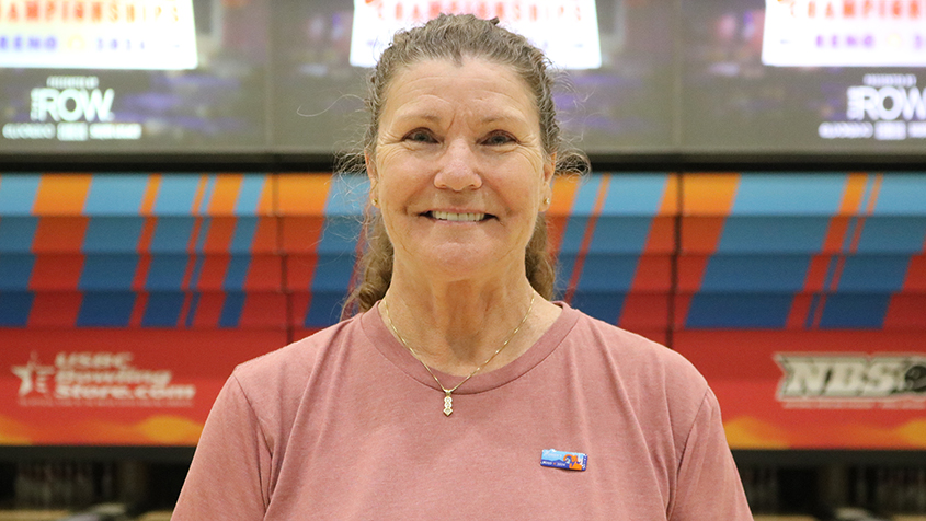 Susan Musgrave at the 2024 USBC Women's Championships